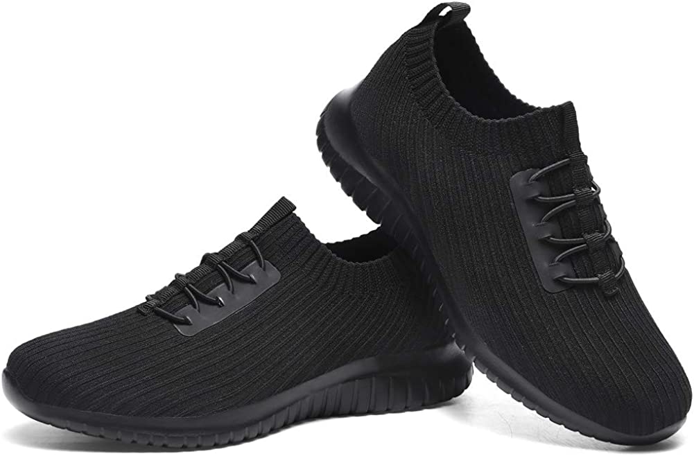 Womens Slip On Sneakers Casual Lightweight Breathable Walking Shoes