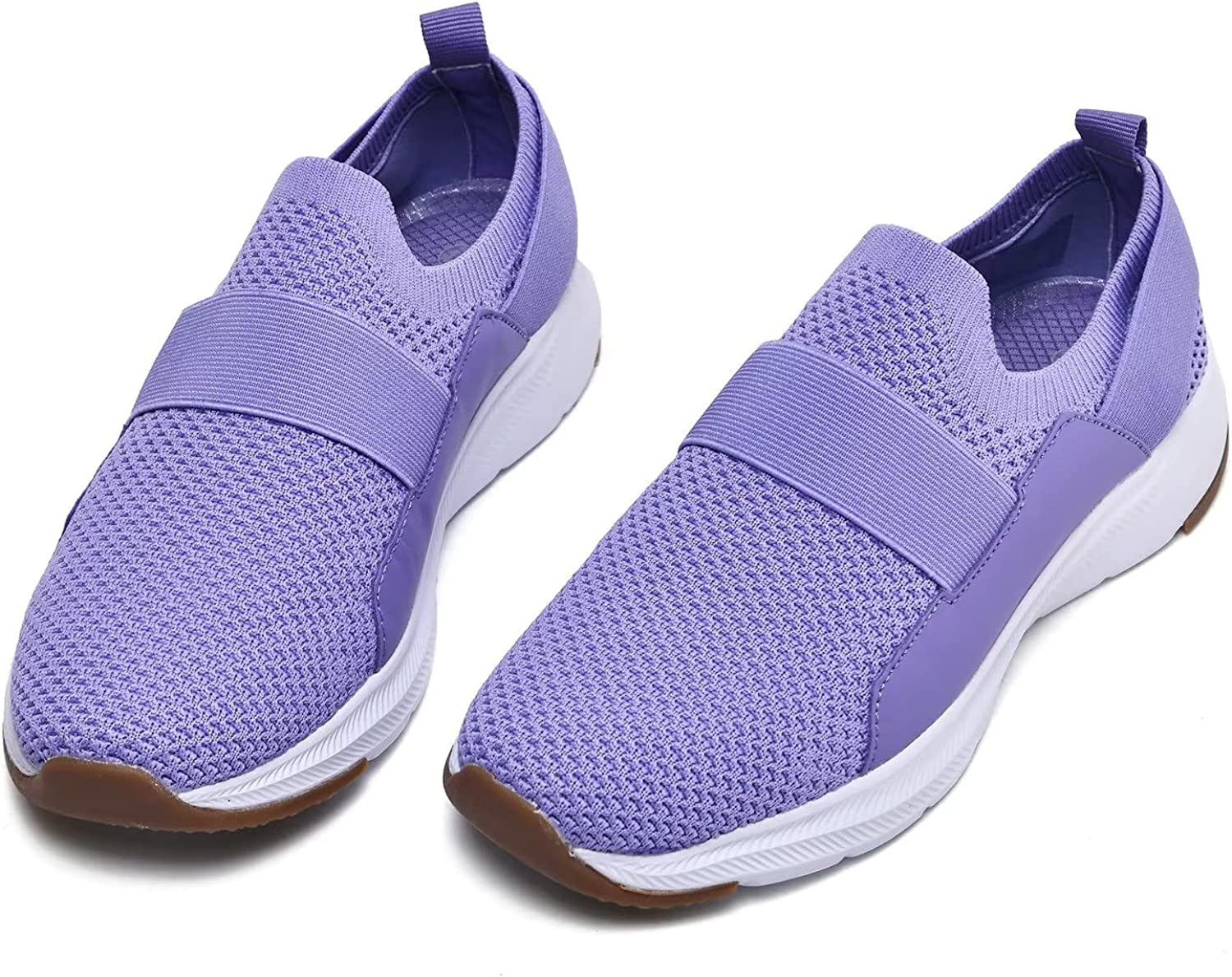 Women Casual Slip-on Walking Tenni Shoes -Comfortable Gym Running Yoga Sneaker